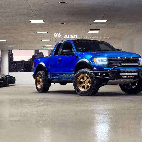 Roush Performance Ford Raptor on Tough ADV.1 Truck Rims - Photo by ADV.1