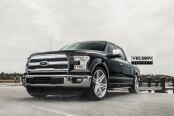 Blingy Grille Dominated by Horizontal Lines Spotted on Black F-150