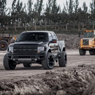 Black Ford F-150 Rocking a Set of DUBs — CARiD.com Gallery