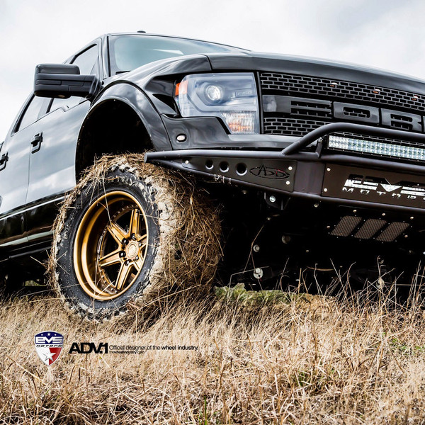 Raptor With Addictive Desert Designs Prerunner Bumper - Photo by ADV.1