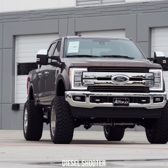 Black Ford F-250 on Color Matched American Force Wheels — CARiD.com Gallery