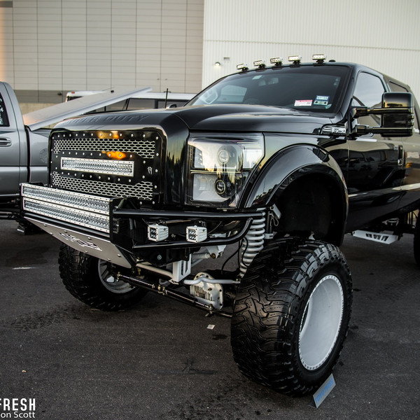 N-Fab RSP Prerunner Bumper on a SuperDuty Truck - Photo by Jason Scott