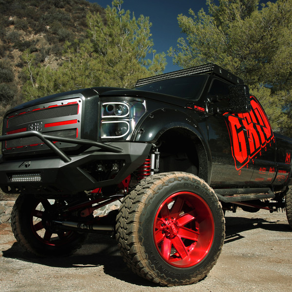 Lifted Monster - Ford F350 - Photo by Grid Off-Road