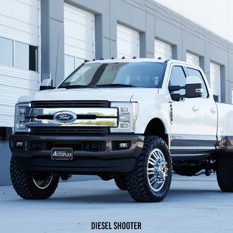 3 Inch Pro Comp Lift Kit on Custom Ford F-350 - Photo by Diesel Shooter