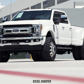 3 Inch Leveling Kit on Custom Ford F-450 XLT - Photo by Diesel Shooter