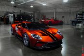 Black Stripes Add Racing Feel to Orange Ford GT