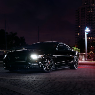 Mustang GT 5.0 Rocking Some Rotiform Custom Wheels - Photo by Rotiform