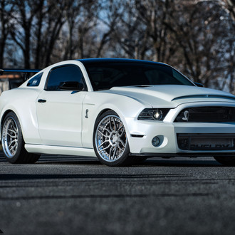 Niche Intake Competition Series Wheels on Ford Mustang Shelby GT - Photo by Niche