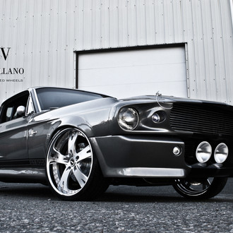 Ford Mustang Cobra with Forged Wheels - Photo by Vellano