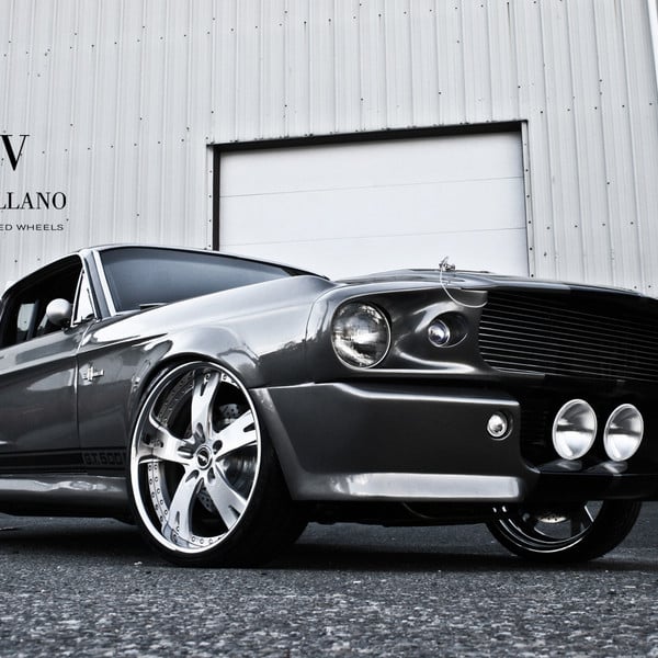 Ford Mustang Cobra with Forged Wheels - Photo by Vellano