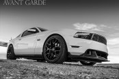 Bold White Ford Mustang Gets Custom Chrome Grille and More