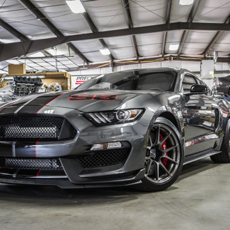 A Ride to Drool Over: Custom Gray Ford Mustang Shelby
