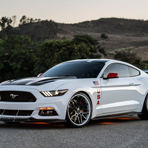 Apollo Edition Ford Mustang on Forgiatos