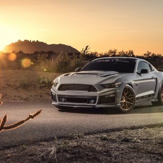 Pure Sports Car: White Ford Mustang With Custom Body Accents — CARiD ...