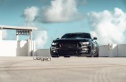 Blacked Out Ford Mustang with Stylish Exterior Tweaks