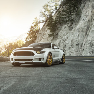 Performance Modified S550 Mustang In the Canyons - Photo by Vibe Motorsports