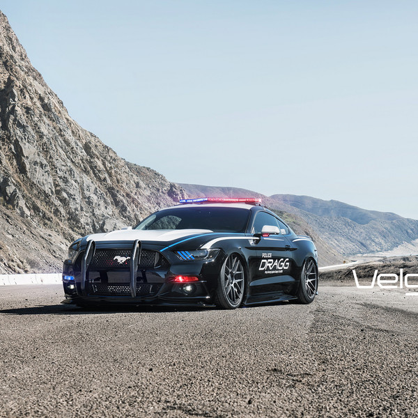 Ford Mustang on Velgen M350 Custom Wheels - Photo by Velgen