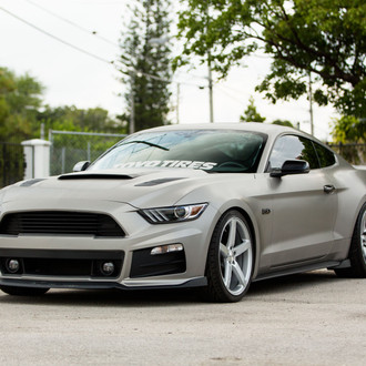 ROUSH Mustang GT 5.0 on Vossen Concave Wheels - Photo by Vossen