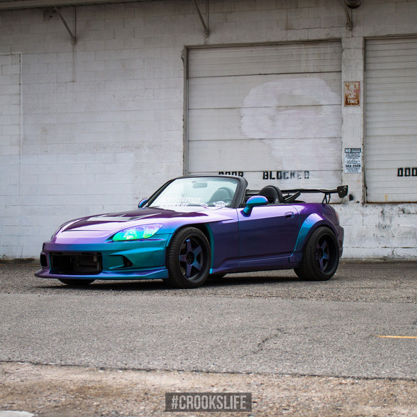 Custom Honda S2000 with Chameleon Paint - Photo by Jimmy Crook