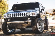 Silver Hummer H2 Outfitted and Ready to Go Off-Road