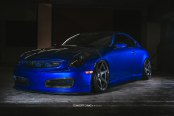 Electric Blue Infiniti G35 Customized to be a Stunner