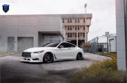 Lowered Infiniti Q60 Goes Racy with Custom Ground Effects