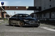 Extremely Stylish Infiniti Q60 Outfitted With Custom Bronze Wheels