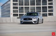 Air Lifted Infiniti Q70 With Vossen VPS-301 Wheels