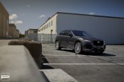 Asphalt Gray Jaguar F-Pace Gets Silver PUR Wheels