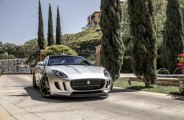 Silver Jaguar F-Type Highlighted by Distinctive Aftermarket Body Parts