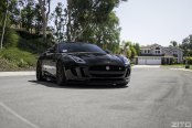 Black Widow: Customized Jaguar F-Type