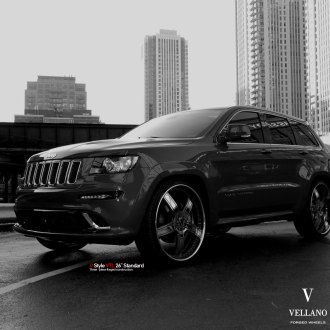 Extremely Exotic Jeep: Custom Gray Matte Jeep Grand Cherokee SRT