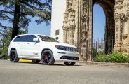 Techy and Fresh Grand Cherokee Looking Mean with Contrasting Black Accents