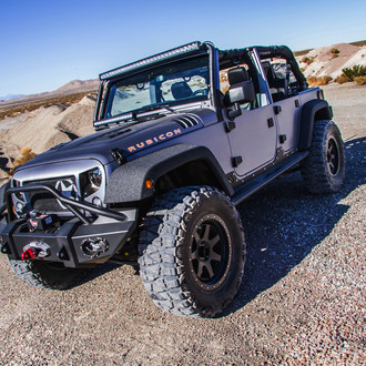 JK Rubicon with protective body coating - Photo by TIS Wheels