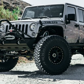 KCHiliTes Off-Road Lights Looking Amazing on Gray Lifted Jeep Wrangler ...