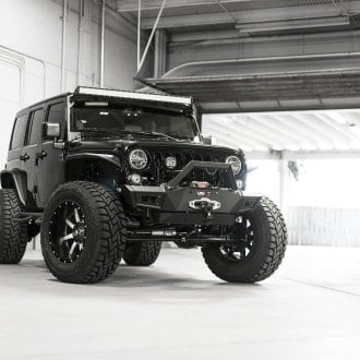 Police Themed JK with Off-road Mods on Fuel Beast Wheels — CARiD.com ...