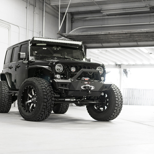 Off-road Modified Jeep Wrangler JK Unlimited - Photo by Fuel Off-Road