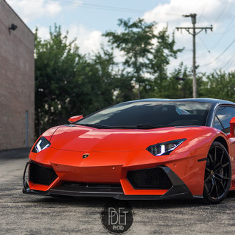 Ravishing Red Lamborghini Aventador Grabs Attention with Carbon Fiber Parts