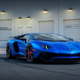 Lamborghini Aventador SV on Vossen X Novitec Supercar Wheels - Photo by Vossen