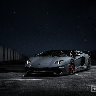 Lamborghini Aventador on NV1 Series Whels - Photo by Vossen