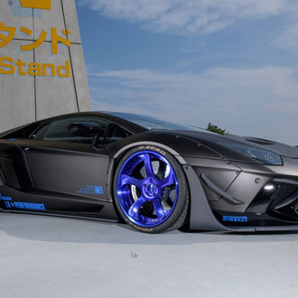 Black Matte Lamborghini Aventador Is Packing Heat
