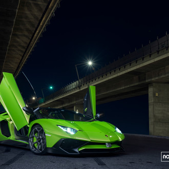 Novitec X Kit on Lamborghini Aventador SV - Photo by Vossen