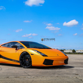 Orange Lamborghini Gallardo Superleggera Gone Wild with Custom Parts