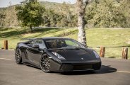 Multispoke Wheels Give Black Lamborghini Gallardo Even More Exotic Look