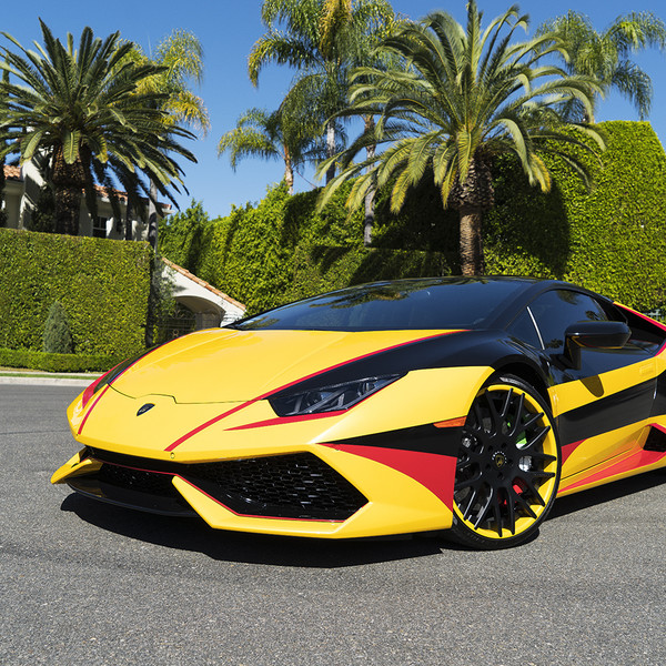 Custom Painted Lamborghini Huracan Front Bumper - Photo by ADV.1