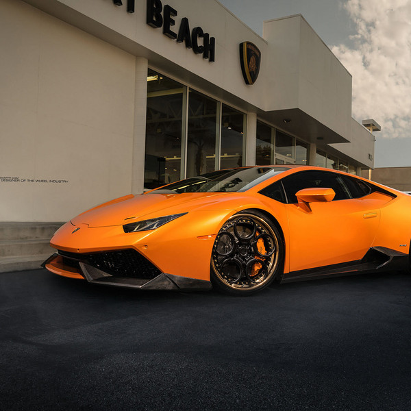 The Best Custom Wheels For a Lambo - ADV.1 05 Track Function - Photo by ADV.1