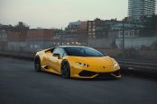 Yellow Lamborghini Huracan Looks Elegant and Upscale on ADV. 1 Wheels