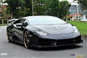Aftermarket Upgrades Reveal Distinct Personality of Black Lamborghini Huracan