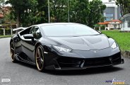 Aftermarket Upgrades Reveal Distinct Personality of Black Lamborghini Huracan