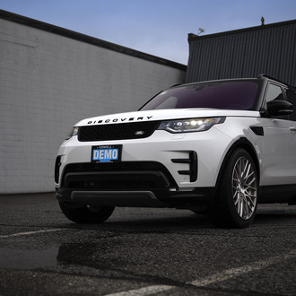 Bossy Land Rover Discovery Gets a Blacked Out Mesh Grille